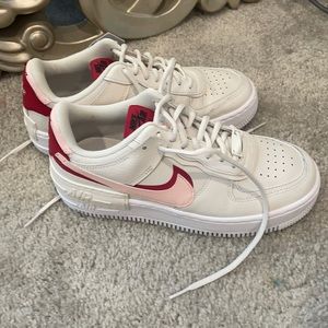 Nike shadow Air Force ones